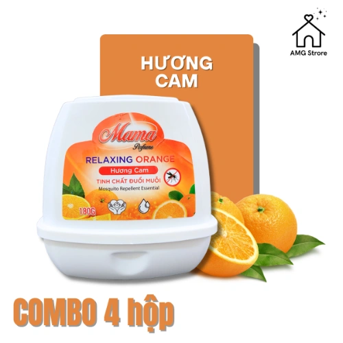 Sáp thơm phòng MAMA, Tinh Chất Đuổi Muỗi, Tỏa Hương Dịu Nhẹ, Lưu Hương Tới 30 Ngày