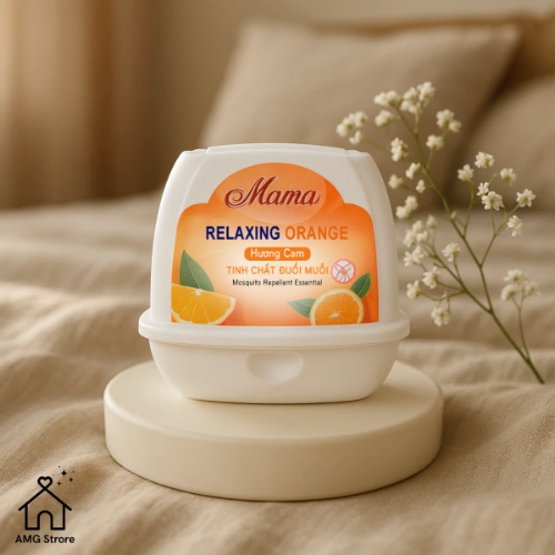Sáp thơm phòng MAMA, Tinh Chất Đuổi Muỗi, Tỏa Hương Dịu Nhẹ, Lưu Hương Tới 30 Ngày