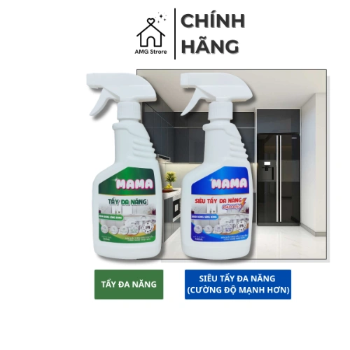 Siêu Tẩy Đa Năng Tẩy Sạch Mọi Vết Bẩn Dầu Mỡ Nhà Bếp, Nhà Vệ sinh, Mặt Sàn Nhà Tắm, Các Vết Rỉ Sét, Oxi Hóa, MAMA - XT1
