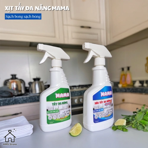 Siêu Tẩy Đa Năng Tẩy Sạch Mọi Vết Bẩn Dầu Mỡ Nhà Bếp, Nhà Vệ sinh, Mặt Sàn Nhà Tắm, Các Vết Rỉ Sét, Oxi Hóa, MAMA - XT1