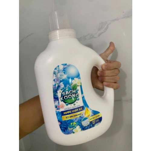 Nước giặt đậm đặc nhiều bọt, đậm đặc cao